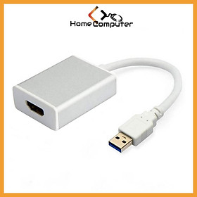Cáp Chuyển Đổi, Cáp Chuyển USB 3.0 Sang Hdmi, USB to Hdmi - Truyền Tín Hiệu Tốc Độ Cao - Home Computer