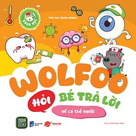 Sách WOLFOO HỎI BÉ TRẢ LỜI VỀ CƠ THỂ NGƯỜI