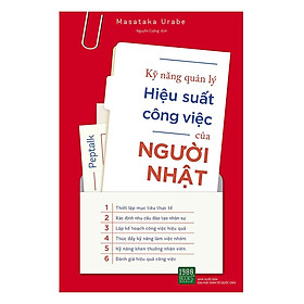 Hình ảnh Kỹ Năng Quản Lý Hiệu Suất Công Việc Của Người Nhật - Bản Quyền