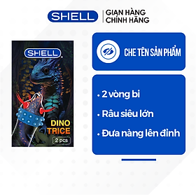 Bao cao su Shell Dino Trice - 1 bao gai