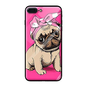 Ốp kính cường lực cho iPhone 8 Plus  CHÓ 110 - Hàng chính hãng
