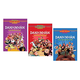 Combo 3 cuốn Trường Học Danh Nhân Thế Giới - Danh Nhân Tạo Nên Lịch Sử + Danh Nhân Thay Đổi Thế Giới + Danh Nhân Thúc Đẩy Sự Phát Triển