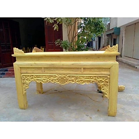 Mua bàn thờ án thờ gỗ mít chân 14cm