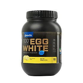 OVOVITA Combo Egg White Protein 560gr và Acacia Fiber 360gr Hỗ Trợ Tăng Cơ