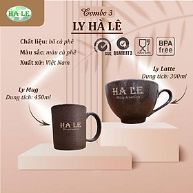 Mua Combo 3: Ly Hà Lê từ bã cà phê