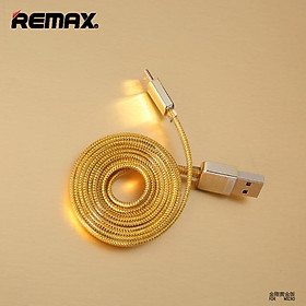 Mua Cáp sạc Remax mạ vàng 1m cho cổng Micro USB Hàng Chính Hãng