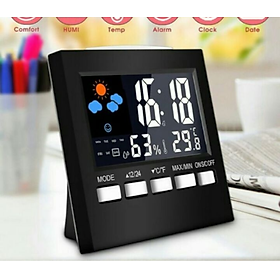Mua ĐỒNG HỒ ĐỂ BÀN 4IN1 BÁO GIỜ BÁO NHIỆT ĐỘ BÁO THỜI TIẾT BÁO ĐỘ ẨM THÔNG MINH MẪU MỚI