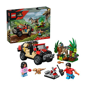 Đồ Chơi Lắp Ráp Cuộc Tẩu Thoát Khỏi Raptor LEGO JURASSIC 76972 (285 chi tiết)