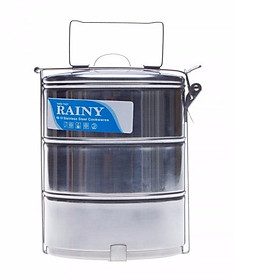 Mua Camen đựng cơm Rainy Inox 3 Ngăn - Hàng Chính Hãng