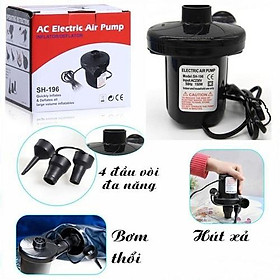 Mua Máy Bơm Điện SH-196 - Máy Bơm Phao  Bơm Nệm  Bơm Bể Bơi đa năng bơm hút 2 chiều CỰC MẠNH