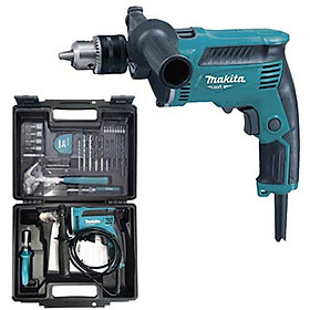 Máy khoan búa(13mm)(26 cái phụ kiện) Makita M8103KX2B - Thiết Bị Dụng Cụ