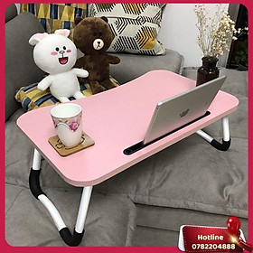 Mua Bàn Học Gấp Gọn Thông Minh Có Khe Cắm Ipad  - Hồng - Miễn Phí Vận Chuyển