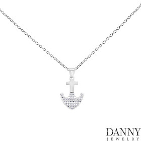Mặt Dây Danny Jewelry Bạc 925 Biểu tượng mỏ neo xinh xắn Xi Rhodium MY021