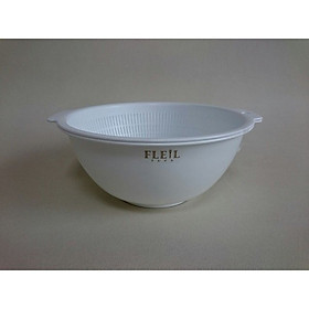 Mua Bộ 2 rổ hai lớp tiện lợi cho nhà nhà bếp dáng tròn Nội địa Nhật Bản