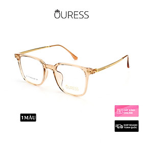 Gọng kính cận M682 chất liệu nhựa titan thời trang mắt kính OURESS nam nữ siêu nhẹ siêu bền