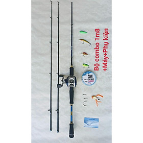 Hình ảnh (sale) Bộ Cần Câu Lure Máy Ngang 2 Ngọn Fishing Of Catch Hàng Chất Lượng- Gía Siêu RẻBộ Cần Lure Máy Ngang | uy tín