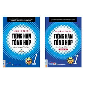 [Download Sách] Sách trọn bộ tiếng hàn tổng hợp sơ cấp 1 phiên bản mới dành cho người việt nam(Bản màu) Tặng sổ tay tiếng hàn