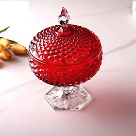 Chân Bồng Pha Lê Có Nắp 16cm - Sang Trọng & Rực Rỡ hàng chính hãng