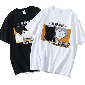 HOT Áo Phông Anime Karasuno Haikyuu T Shirt Kageyama Shoyo Hinata mẫu mới cực chât độc đẹp giá rẻ