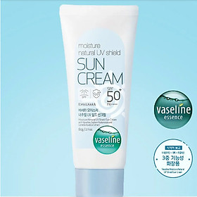 Kem chống nắng ra má kiềm dầu nâng tông nhẹ Kwailnara Moisture Natuaral UV Shield Sun Cream Hàn Quốc 60gr