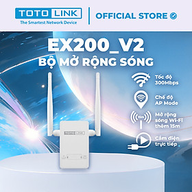 Mua Bộ kích sóng WIFI REPEATER CHUẨN N 300MBPS TOTOLINK EX200-V2