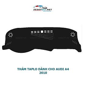 Thảm Taplo dành cho xe Audi A4 2010 chất liệu Nhung