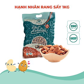 Hạt hạnh nhân sống tách vỏ túi 1kg - Nguyên liệu làm bánh nấu sữa