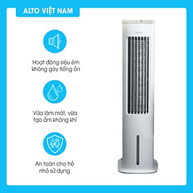 Quạt tháp điều hòa không khí MIDEA AAD10AR làm mát bằng hới nước - Hàng chính hãng