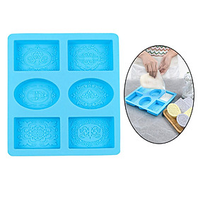 Soap Bar Mold Silicone Baking Mould Handmade Candle Making DIY Epoxy Resin