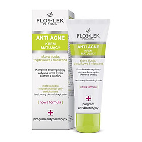 Floslek Pharma Kem Kiểm Soát Dầu Và Điều Tiết Nhờn Mattifying Cream 50ml