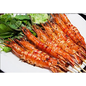 Tôm Đất Nướng Muối Ớt Tại Nhà Hàng Cua Ngon