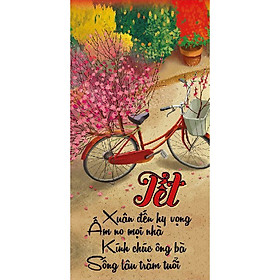 Xấp 10 Bao Lì Xì Chúc Mừng Năm Mới Mẫu Tết Đoàn Viên