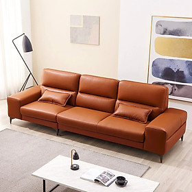 Sofa băng phòng khách bọc da cao cấp BMSF34 Juno Sofa Kích thước 2m4 