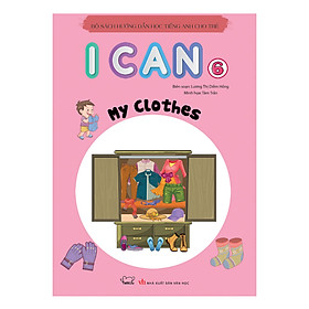 I Can My clothes - sách học tiếng Anh cho trẻ mầm non