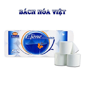 Giấy Vệ Sinh Elene Xanh 4 Lớp Không Lõi Mềm - Dai - Thấm Hút Tốt 10 Cuộn 1