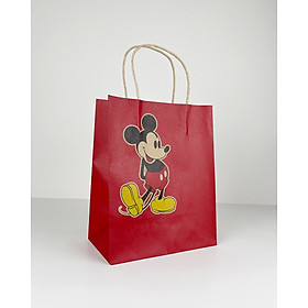 TÚI GIẤY KRAFT NÂU CHUỘT MICKEY SBU00047N