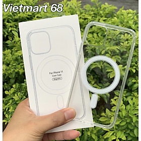 Ốp Lưng Từ Tính Không Dây Trong Suốt Dành Cho iPhone - iPhone 11