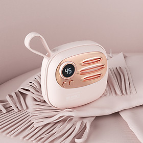 Máy sưởi ấm mini cầm tay thông minh đáng yêu Dodocool – Máy sưởi ấm tay cao su tự nhiên ấm đều hai mặt, sử dụng 6-8 giờ liên tục, kiêm sạc dự phòng tiện dụng (Hàng chính hãng)
