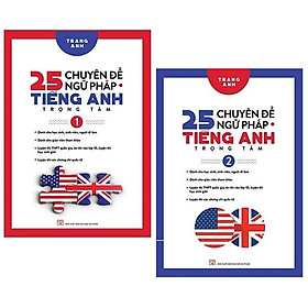 Combo 25 Chuyên đề ngữ pháp tiếng anh trọng tâm tập 1 và 2 - Trọn bộ 2 cuốn kèm book mark GIGA