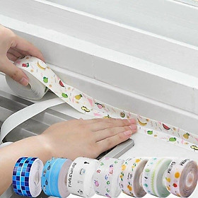 Mua Cuộn Băng Dính Dán Viền Bồn Rửa Chén Chống Thấm Nước Ron Keo Băng Dán Cạnh Góc Bếp Lavabo Tường Nhà Trang Trí