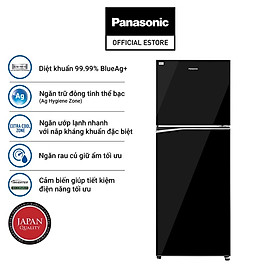 Tủ lạnh panasonic inverter 268 lít nr-tv301vgmv - diệt khuẩn 99.99% - ướp lạnh nhanh - hàng chính hãng