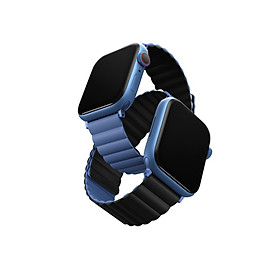 Dây đeo UNIQ Revix Reversible Magnetic Silicone Strap (42/44/45mm) Dành Cho Apple Watch 1~7/ SE - Hàng Chính Hãng