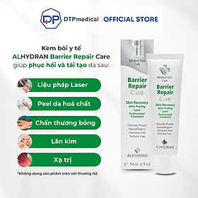 Kem bôi y tế dành cho phục hồi thẩm mỹ y khoa xạ trị, laser, peel da Barrier Repair Care 59ml làm mềm và làm dịu da