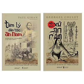 Combo 2 Cuốn Sách : Hội Kín Xứ An Nam +  Tâm Lý Dân Tộc An Nam (Tặng kèm Bookmark Happy Life )