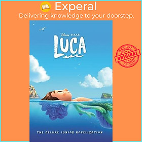 Sách - Disney/Pixar Luca Deluxe Junior Novelization (Disney/Pixar Luca) by Rh Disney (US edition, hardcover)