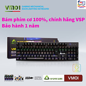 Mua Bàn phím Cơ VSP Esport VM01  Bàn phím máy tính cơ cho game thủ - Hàng Chính Hãng