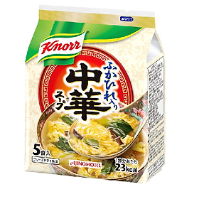 GÓI SOUP GÀ ĂN LIỀN AJINOMOTO KNORR CHUKA SOUP FD TYPE 5P 30G 10C 4T 40C X