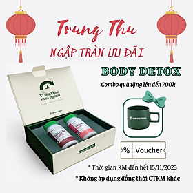 Trung Thu BODY DETOX cùng SHINPOONG - Combo Shincare Liver, Shincare Slim