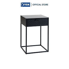Mua Tủ đầu giường | JYSK Virum | kim loại | đen | R40xS39xC59cm