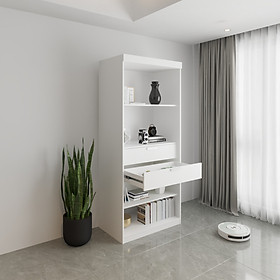 Mua  Happy Home Furniture  CATY  kệ sách 6 tầng - 2 ngăn kéo   90cm x 55cm x 207cm (DxRxC)  KSA_005